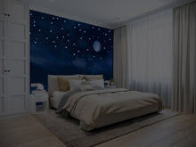 Charger l'image dans la galerie, Décor Nuit de Pleine Lune Etoilée