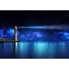 Charger l'image dans la galerie, Décor Phare par Nuit Etoilée
