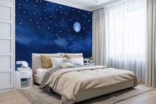 Charger l'image dans la galerie, Décor Nuit de Pleine Lune Etoilée