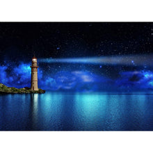 Charger l'image dans la galerie, Décor Phare par Nuit Etoilée