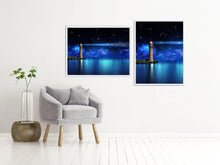 Charger l'image dans la galerie, Décor Phare par Nuit Etoilée