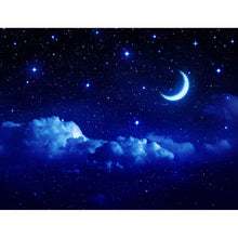 Charger l'image dans la galerie, Décor Croissant de Lune Etoilé