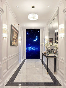 Décor Croissant de Lune Etoilé