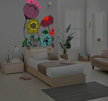 Charger l&#39;image dans la galerie, Décor Fleurs Couleur