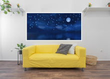 Charger l&#39;image dans la galerie, Décor Nuit de Pleine Lune Etoilée