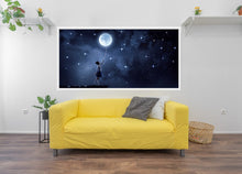 Charger l&#39;image dans la galerie, Décor Jeune Fille et La Lune