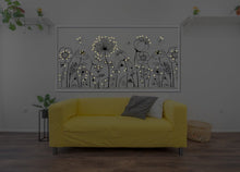 Charger l&#39;image dans la galerie, Décor Fleurs Noir &amp; Blanc