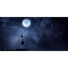 Charger l&#39;image dans la galerie, Décor Jeune Fille et La Lune