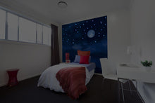 Charger l&#39;image dans la galerie, Décor Nuit de Pleine Lune Etoilée