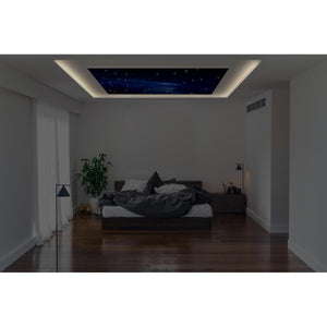 Décor Ciel Etoilé Nuit Nuageuse