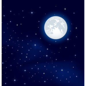 Décor Lune Etoilée