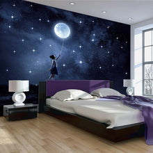 Charger l&#39;image dans la galerie, Décor Jeune Fille et La Lune