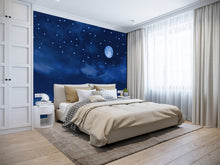 Charger l&#39;image dans la galerie, Décor Nuit de Pleine Lune Etoilée