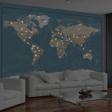 Charger l&#39;image dans la galerie, Décor Carte du Monde