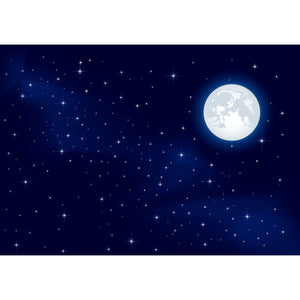 Décor Lune Etoilée