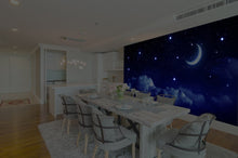 Charger l&#39;image dans la galerie, Décor Croissant de Lune Etoilé