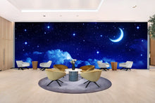 Charger l&#39;image dans la galerie, Décor Croissant de Lune Etoilé