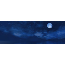 Charger l&#39;image dans la galerie, Décor Nuit de Pleine Lune Etoilée