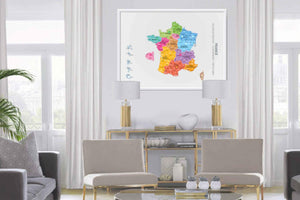 Décor Carte de France