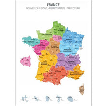 Charger l&#39;image dans la galerie, Décor Carte de France