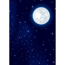 Charger l&#39;image dans la galerie, Décor Lune Etoilée