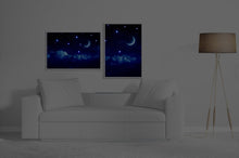 Charger l&#39;image dans la galerie, Décor Croissant de Lune Etoilé