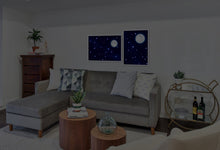 Charger l&#39;image dans la galerie, Décor Lune Etoilée