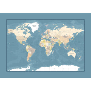 Décor Carte du Monde