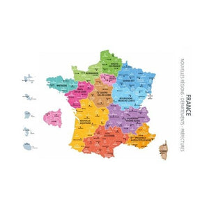 Décor Carte de France