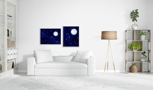 Décor Lune Etoilée