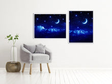 Charger l&#39;image dans la galerie, Décor Croissant de Lune Etoilé