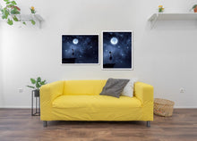 Charger l&#39;image dans la galerie, Décor Jeune Fille et La Lune