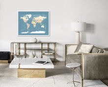 Charger l&#39;image dans la galerie, Décor Carte du Monde