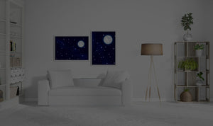 Décor Lune Etoilée