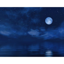 Charger l&#39;image dans la galerie, Décor Nuit de Pleine Lune Etoilée
