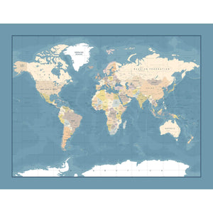 Décor Carte du Monde