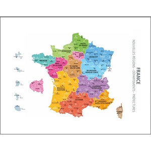 Décor Carte de France
