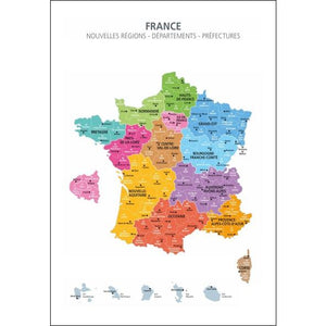 Décor Carte de France