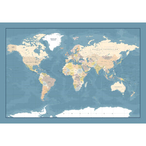 Décor Carte du Monde