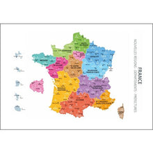 Charger l&#39;image dans la galerie, Décor Carte de France