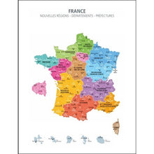 Charger l&#39;image dans la galerie, Décor Carte de France