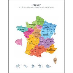 Décor Carte de France