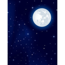 Charger l&#39;image dans la galerie, Décor Lune Etoilée