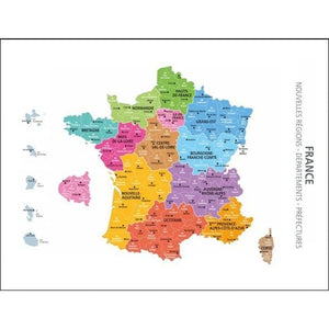 Décor Carte de France